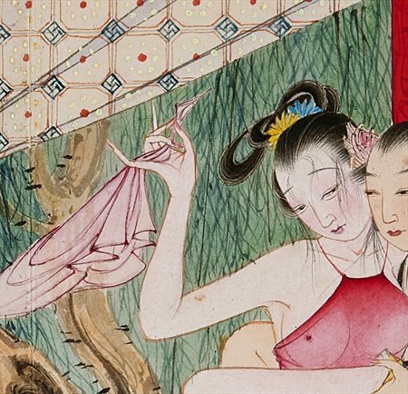 书法-迫于无奈胡也佛画出《金瓶梅秘戏图》，却因此成名，其绘画价值不可估量